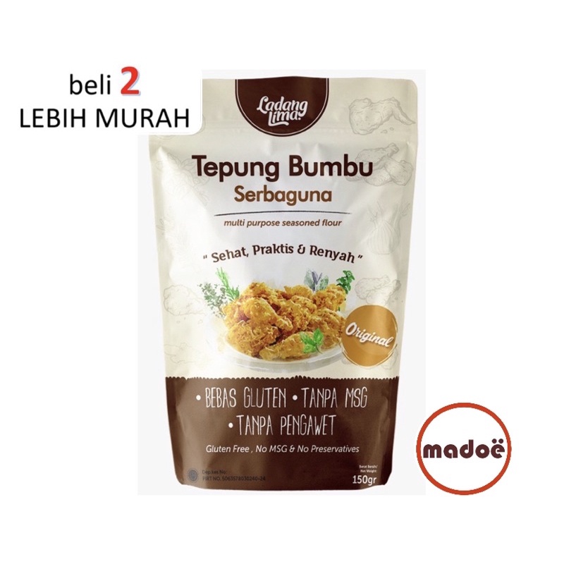 

Tepung Bumbu Ladang Lima 150 Gram