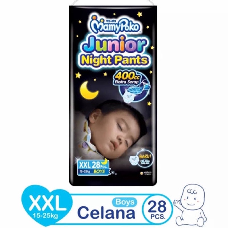 Mamypoko Junior Night Pants XXL28