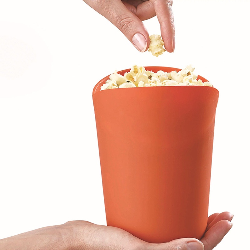 Btsg Ember Silikon Lipat Reusable Untuk Membuat Popcorn DIY