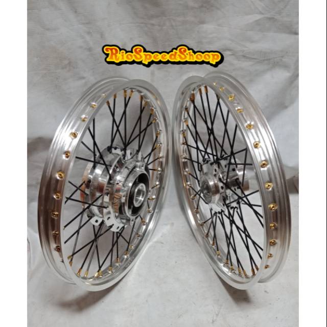 Velg Ninja R/RR Velg Silver JariJari Hitam