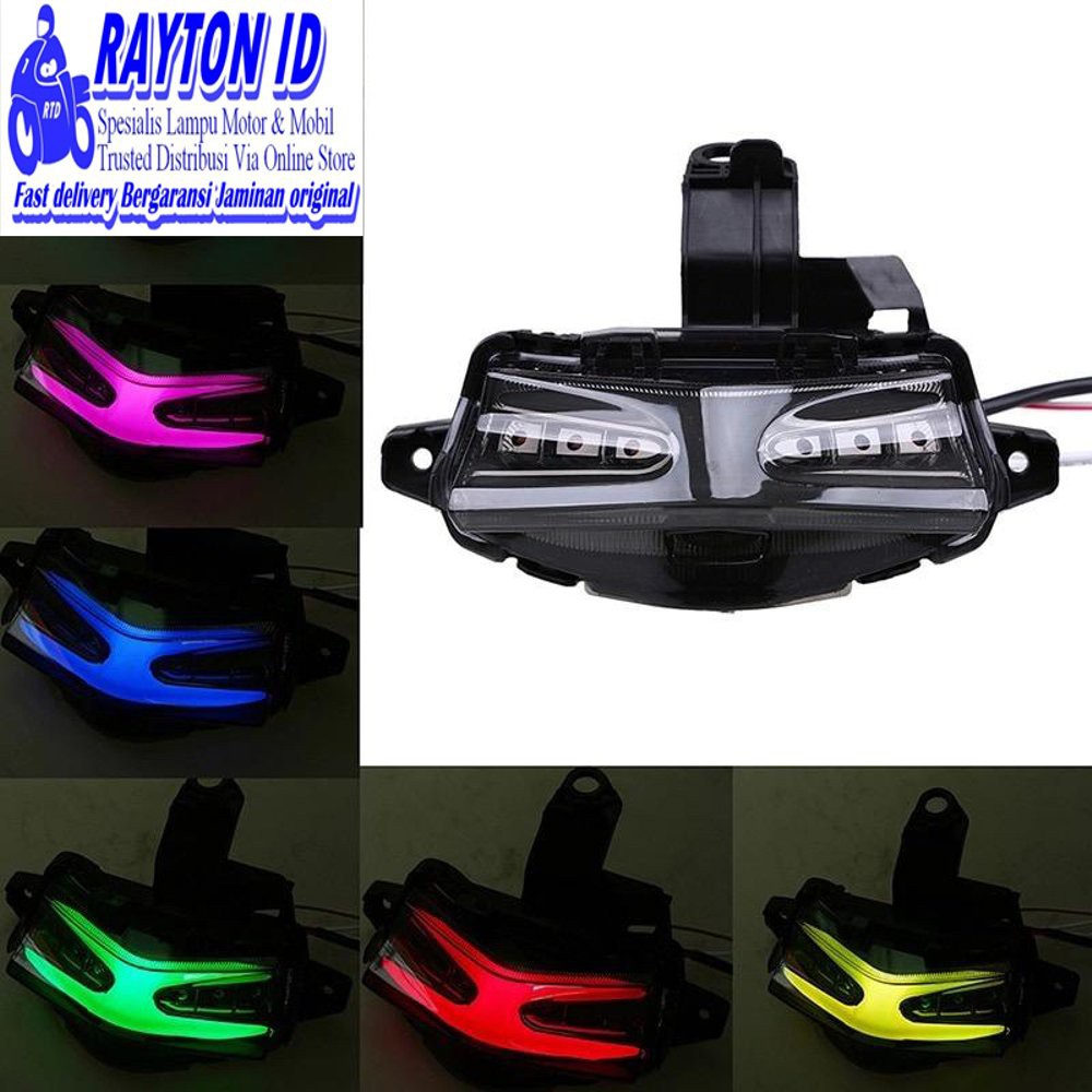 Stoplamp Aerox 155cc Custom Colour Original Bergaransi