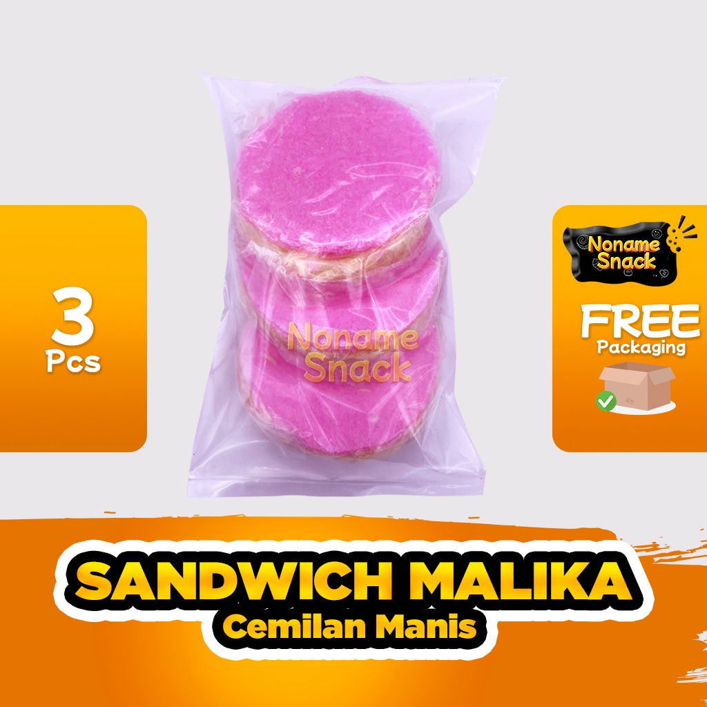 NoName Snack - Sandwich Rambut Nenek Aromanis 3 Lapis Grosir 70Gr