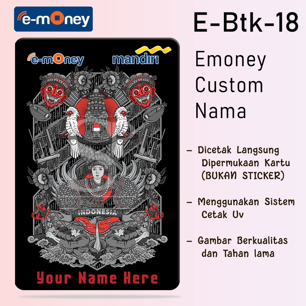 Emoney Motif Batik