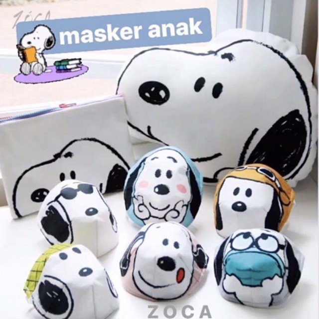 MASKER KAIN MOTIF 4PLY (kode SF) - ANAK