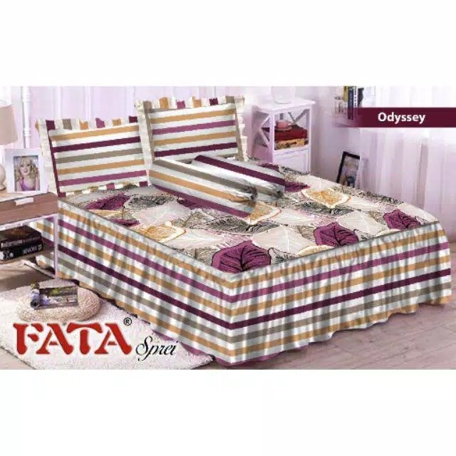 Sprei Rumbai Fata Minimalis Ukuran King 180x200 / Queen 160x200
