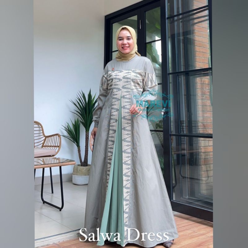 Gamis SALWA Dress by MAREVI Official ORI #56