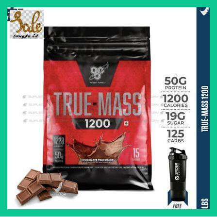 Fitnessuplemen- Bsn Truemass 1200 10 Lbs True Mass 1200 10 Lbs - Coklat -Aslii.