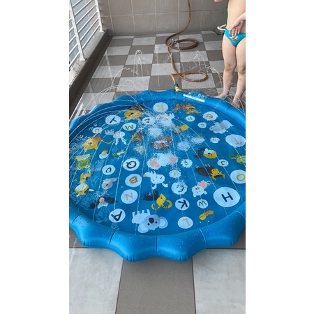 Water Spray Pad Outdoor Lawn Sprinkler Game Pad Kolam Air Mancur