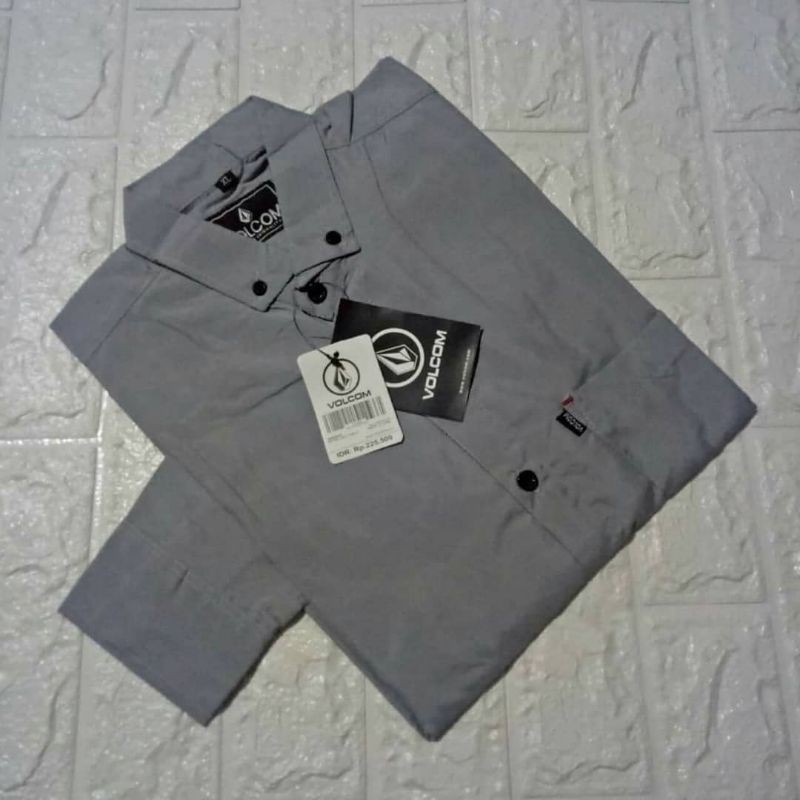 kemeja Polos Panjang