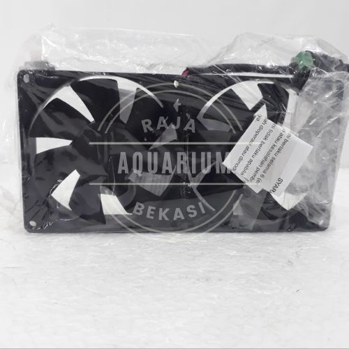 KIPAS AQUARIUM FAN PENDINGIN AIR AQUARIUM/AQUASCAPE COOLING SINGLE-DOUBLE  POWERFULL