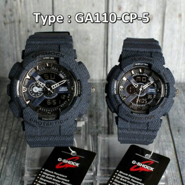 Jam Tangan Couple Casio G Shock Ga110 Dan Baby G Gba110 Keren Shopee Indonesia