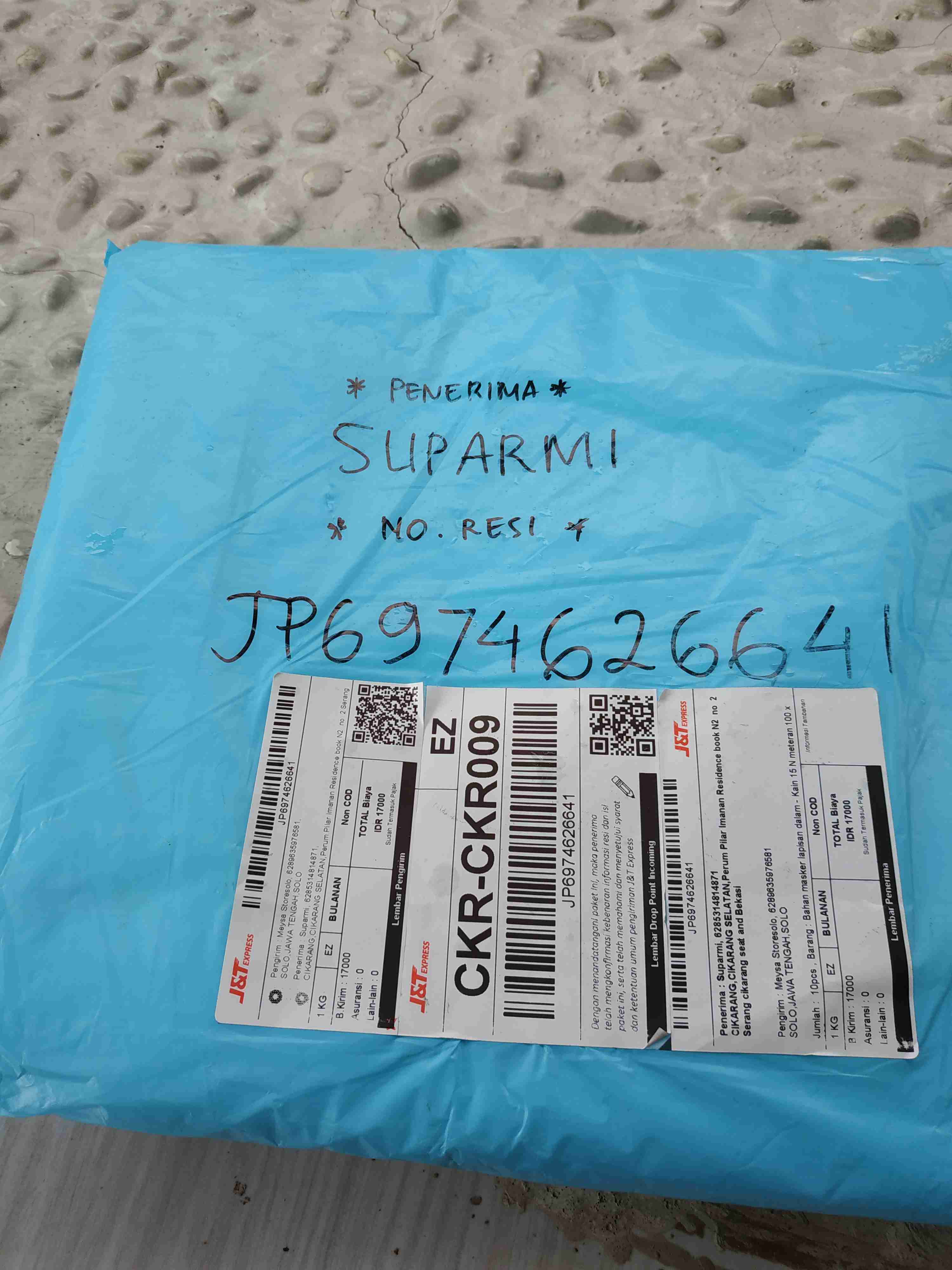 Kain 15 Nbahan Masker Lapisan Dalam - Meteran 100 X 130