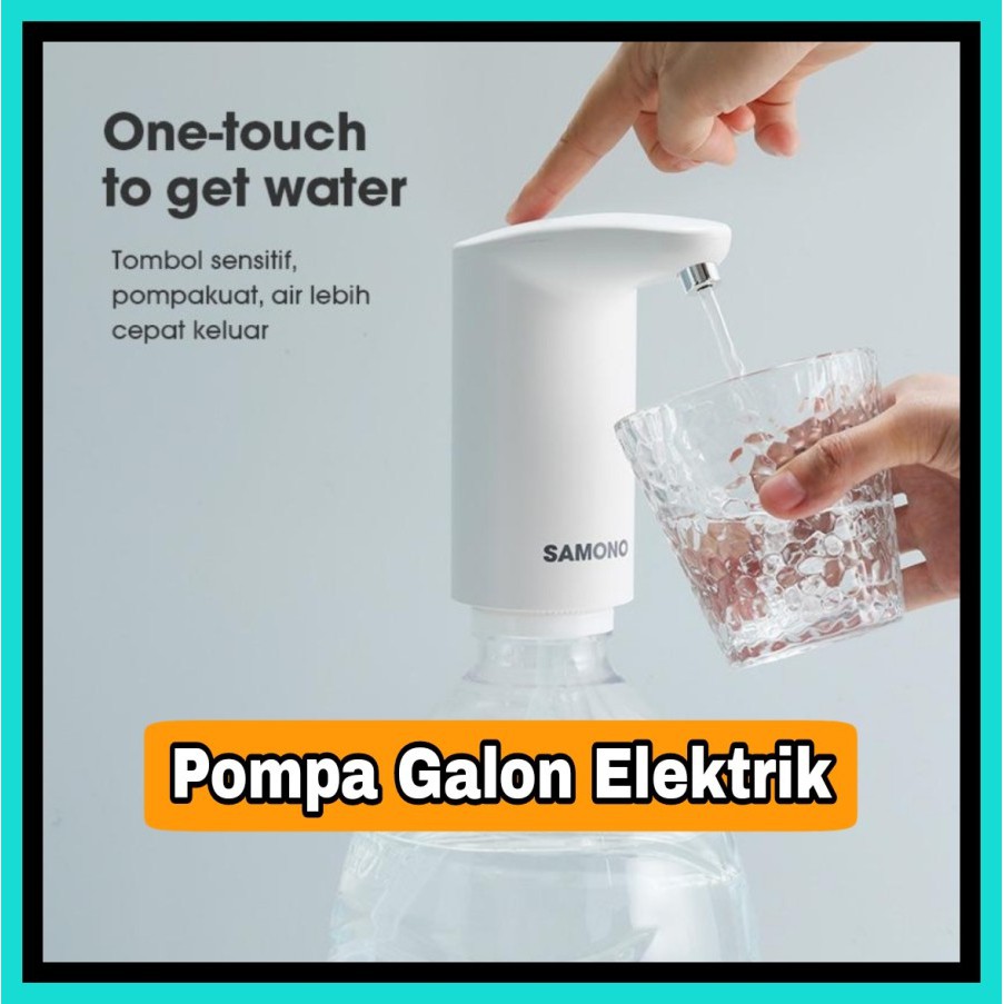 NA - Pompa Galon Elektrik Model Touch Dispenser Galon Cq01