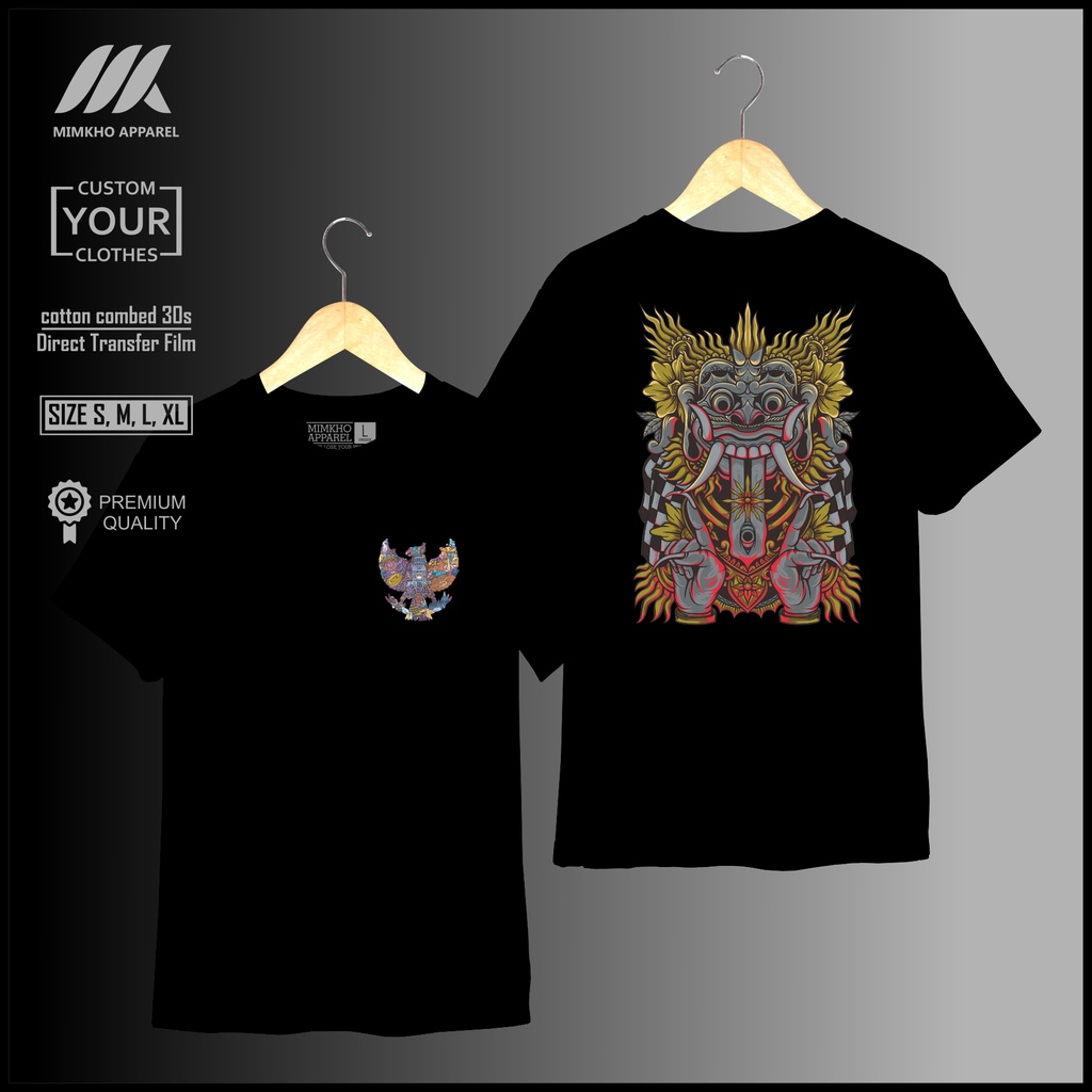 MIMKHO Kaos Indonesia Cultur-Leak Bali