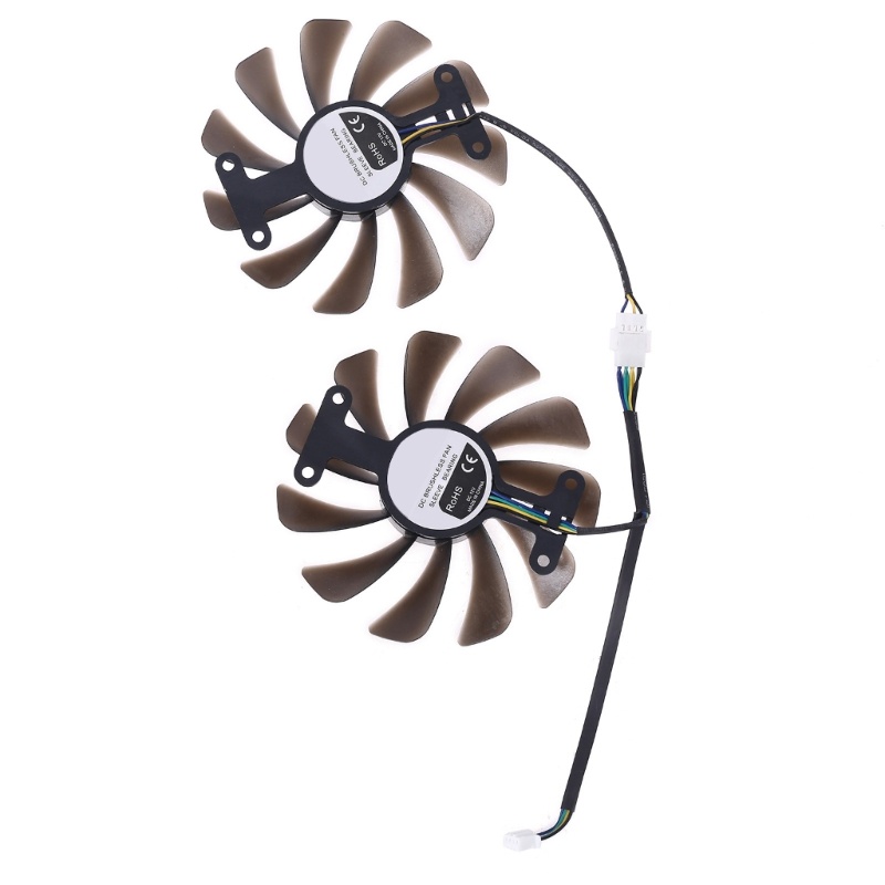 Bt 95MM GTX1070 1070Ti GPU VGA Cooler Fan Untuk KFA2 GALAX GeForce GTX1080 GTX1070 Ti AMP Core Kartu Grafis Pendingin Fan