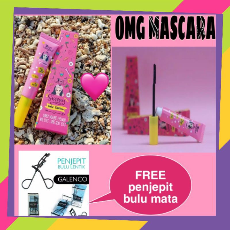 OMG MASCARA SIXSAY EDITION VOL 2 || FREE PENJEPIT BULUMATA