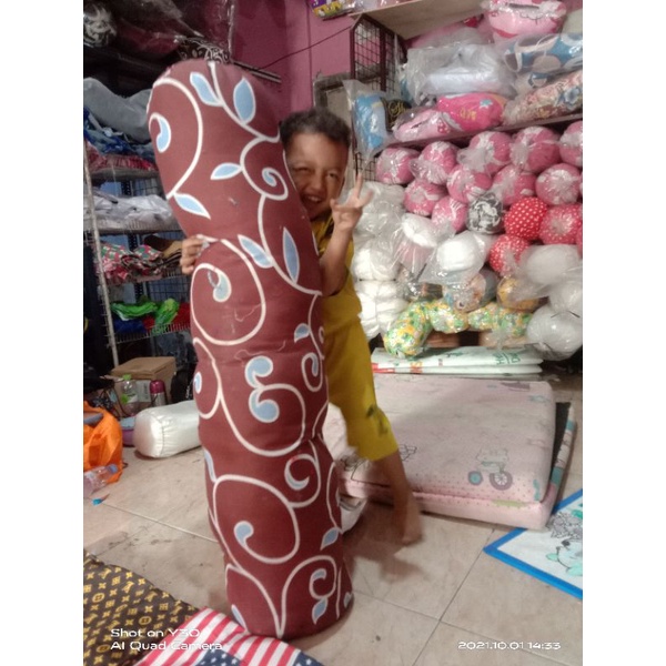 KAIN DALEMAN BANTAL CINTA GULING JUMBO SUDAH DIJAHIT TIINGGAL DI-ISI (BUKAN SARUNG/COVER BANTAL GULING)