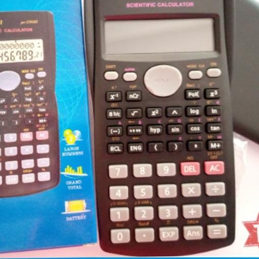 

Terbaru 11.11 Kalkulator / Calculator SIN COS TAN Merk PERISAI Scientific PE-350MS