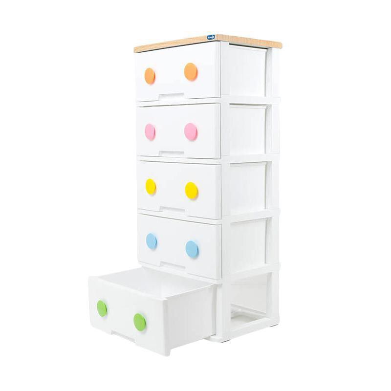 DRAWER LEMARI PLASTIK LEMARI PAKAIAN LEMARI BAJU LEMARI BAYI RAK BAYI LEMARI ANAK LEMARI SUSUN