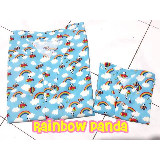  Piyama  Rainbow Panda  Shopee Indonesia