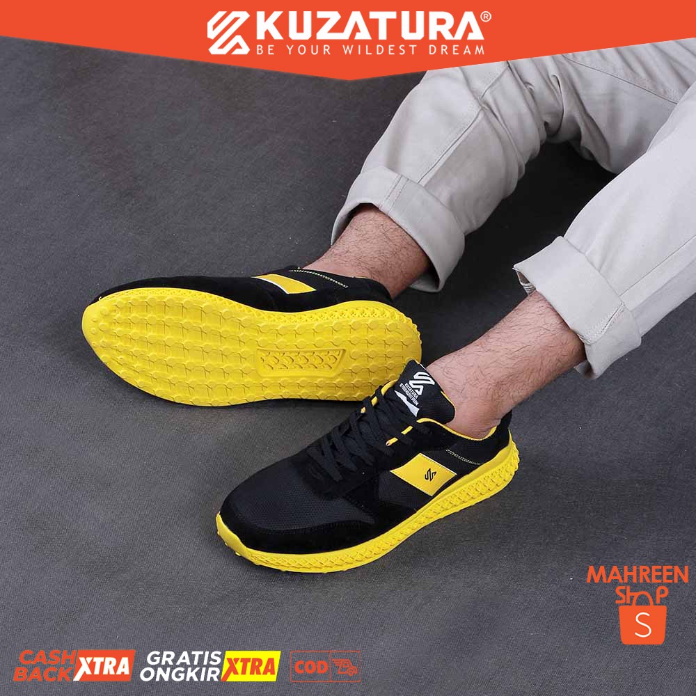 Sepatu Sneakers Casual Pria Original Kuzatura | KZS 615