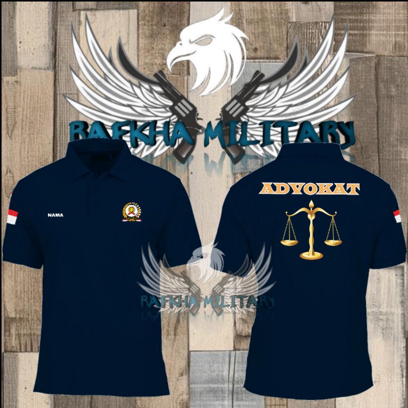 kaos polo advokat/ kaos wangki advokat/ T-Shirt polo advokat