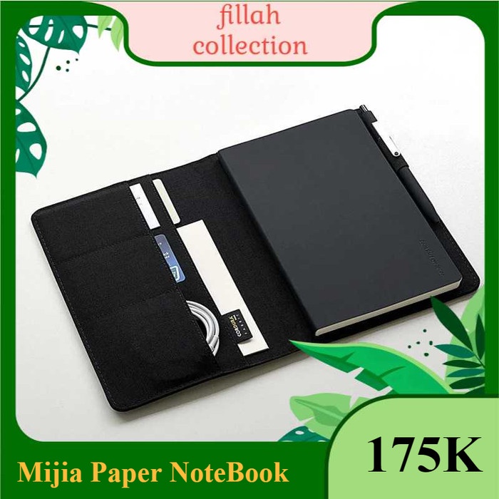 

Xiaomi Mijia Kaco Green Noble Paper NoteBook Card Slot Wallet A5 K1214