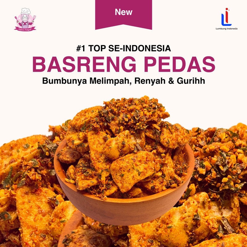 

BASRENG PEDAS DAUN JERUK | BASRENG BUMBU MELIMPAH | BASRENG PREMIUM | KERIPIK BASRENG TERMURAH DAN TERENAK SE-INDONESIA