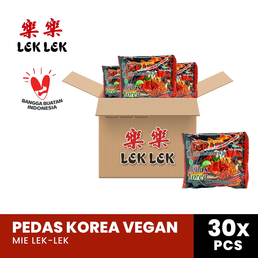 

Mie Lek-Lek Pedas Korea Vegan [1 DUS]