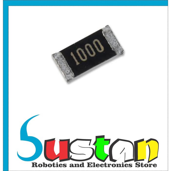 Resistor SMD 0805 100R Ohm 1000 Tolerance 1% Chip Resistor (10 Pcs)