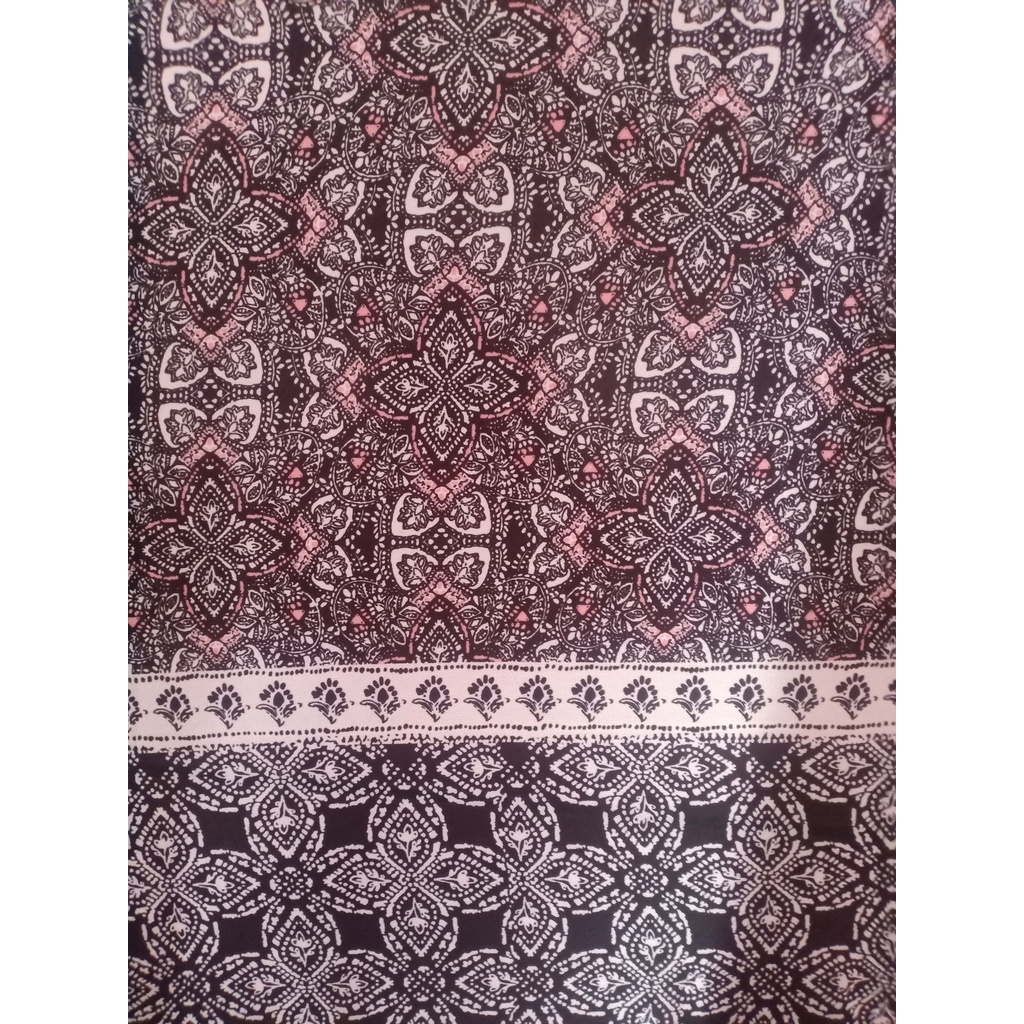 KAIN CERUTI MOTIF BATIK BUNGA ( 2 meter = 45.000 )