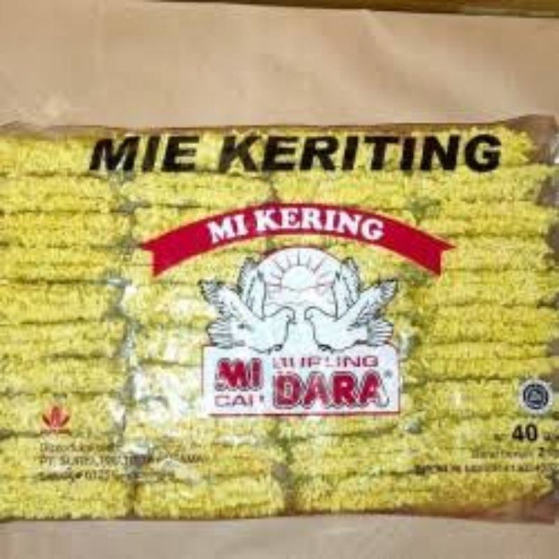 

MIE KERING KERITING DORO MAS CAP BURUNG DARA