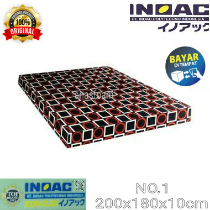 Kasur Busa Inoac Ukuran 200x180x10cm/Kasur Busa no.1/kasur Busa inoac