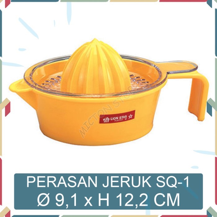 Jual Micton Lion Star Alat Perasan Jeruk Orange Squeezer Sq Kuning Shopee Indonesia