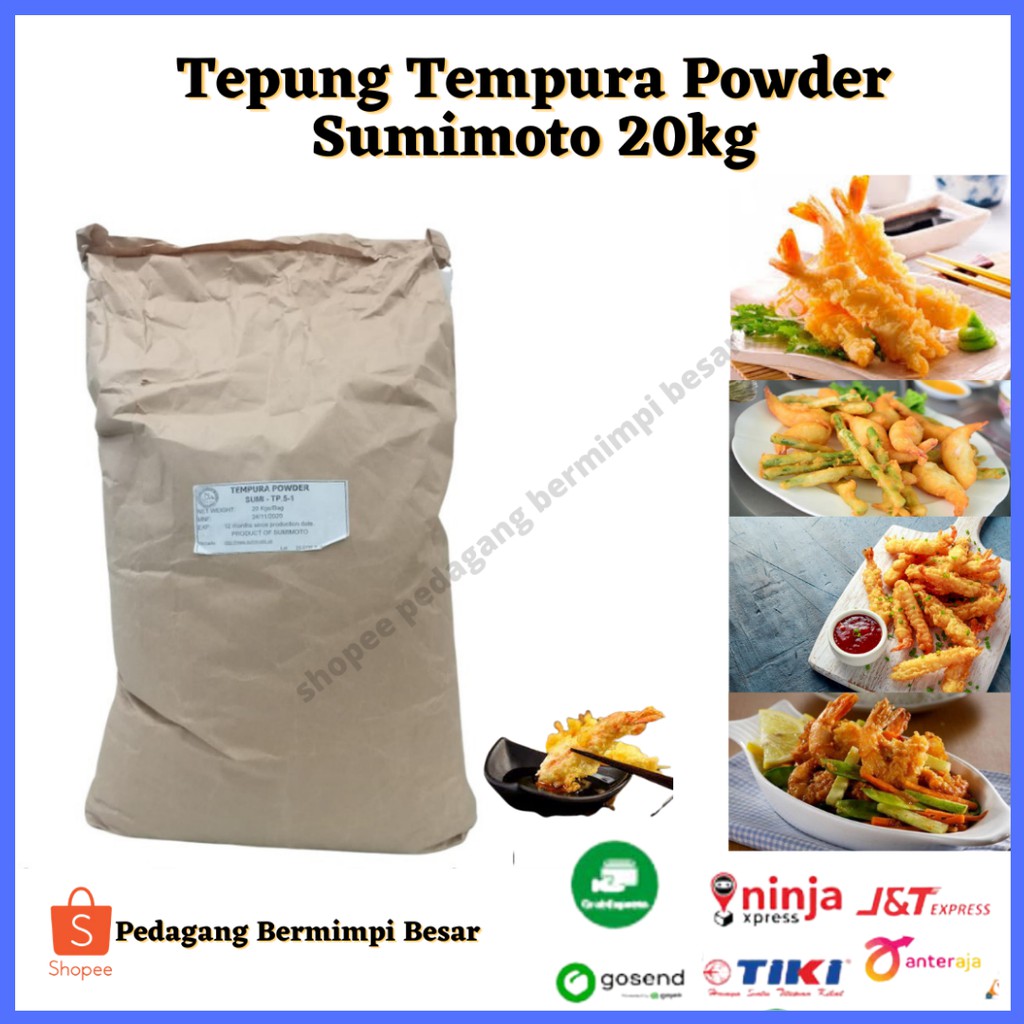 Tepung Tempura 20Kg | Tempurako 20KglSumimoto Tempura 20Kg |