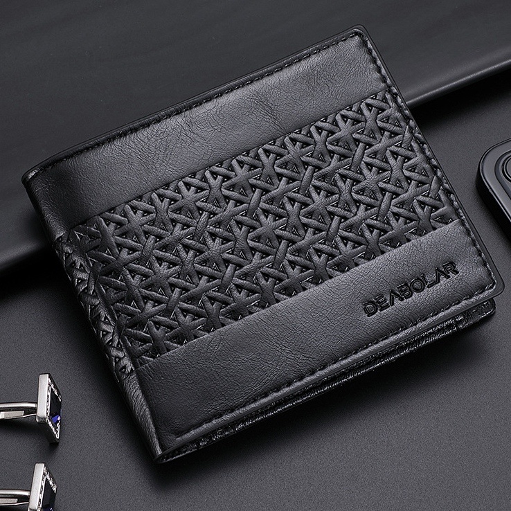 DOMPET LIPAT PRIA KULIT GERMANO IMPORT COWOK KEREN SLOT KARTU UANG PENDEK TIPIS MINI PREMIUM KECIL DEABOLAR ORIGINAL HITAM WA510B5 BRANDED BATAM KEKINIAN DISTRO LAKI REMAJA DEWASA