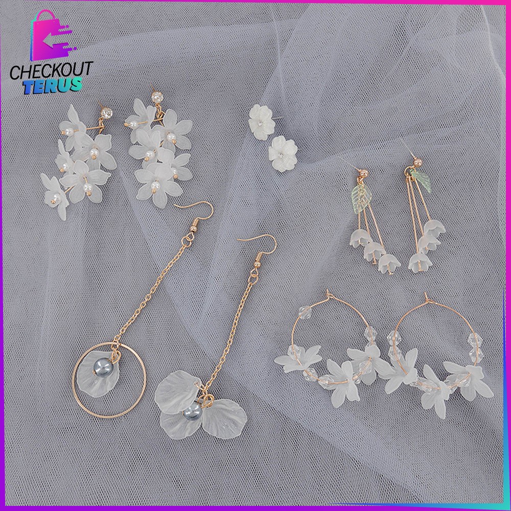 CT K66 K69 Anting Korea Anting Tusuk Wanita Aksesoris Fashion Simple Korean Style Anting Gantung Perhiasan Wanita