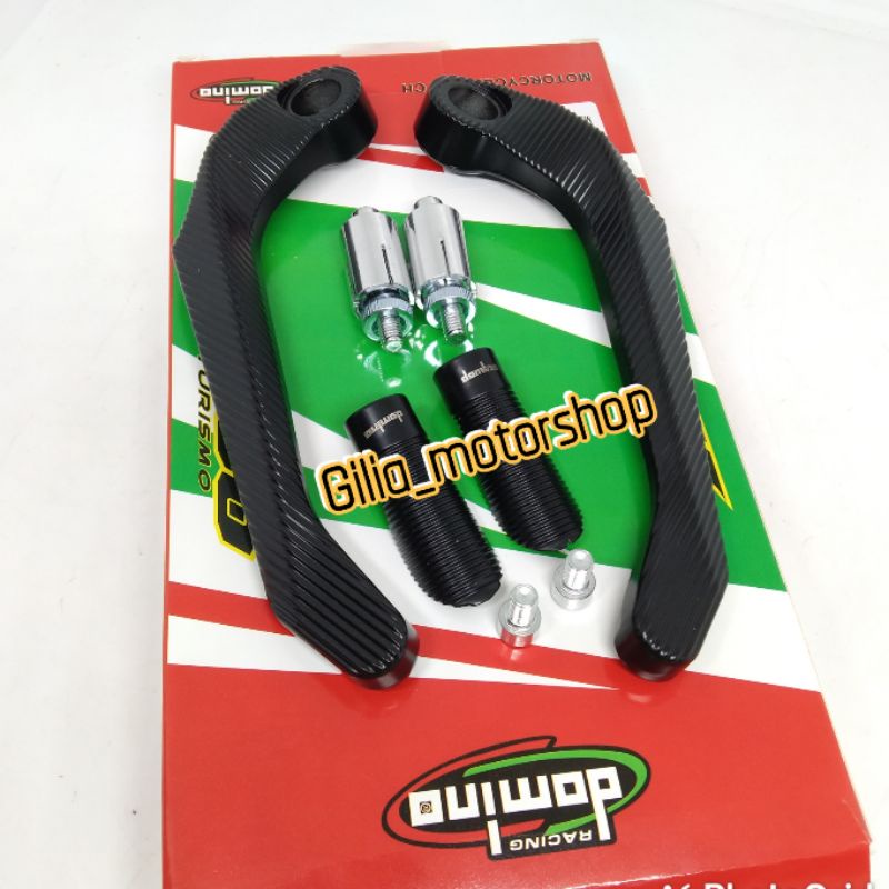 PROGUARD MotoGP Black Pelindung Stang Proguard Handguard Jalu Stang Full CNC Domino Universal