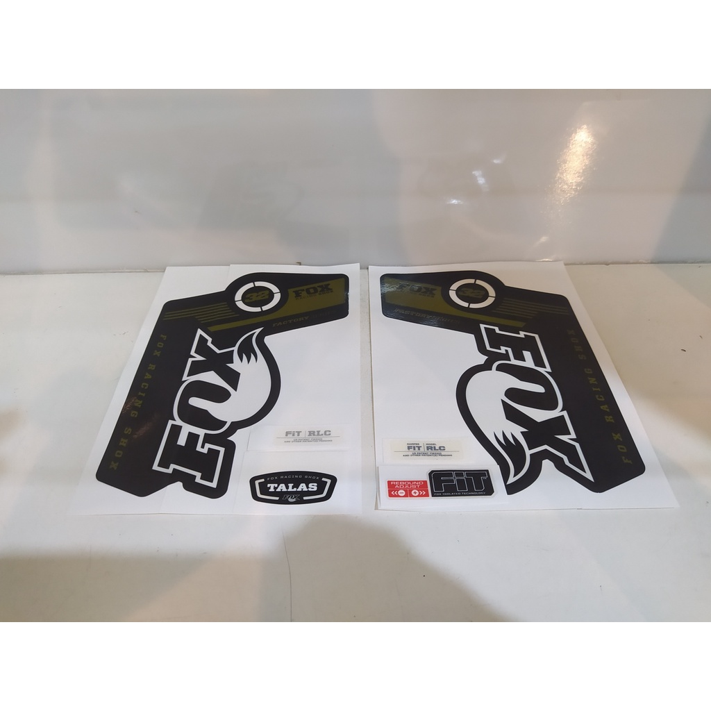 Stiker Sticker Decal Fork Fox Talas ORIGINAL