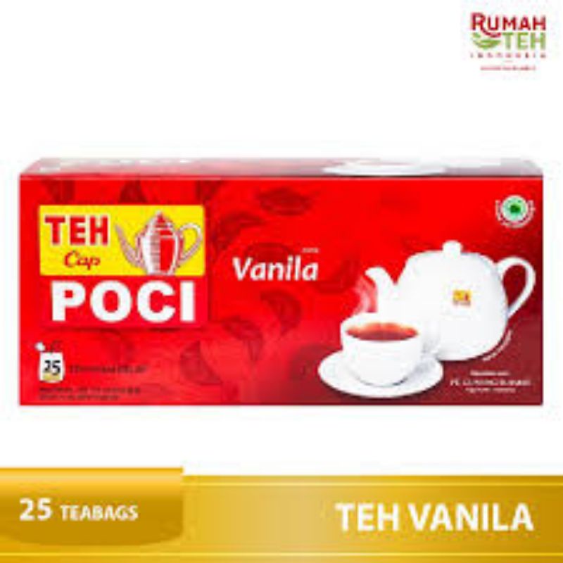 

Teh Celup Cap Poci isi 25pc Teh Asli / Vanila