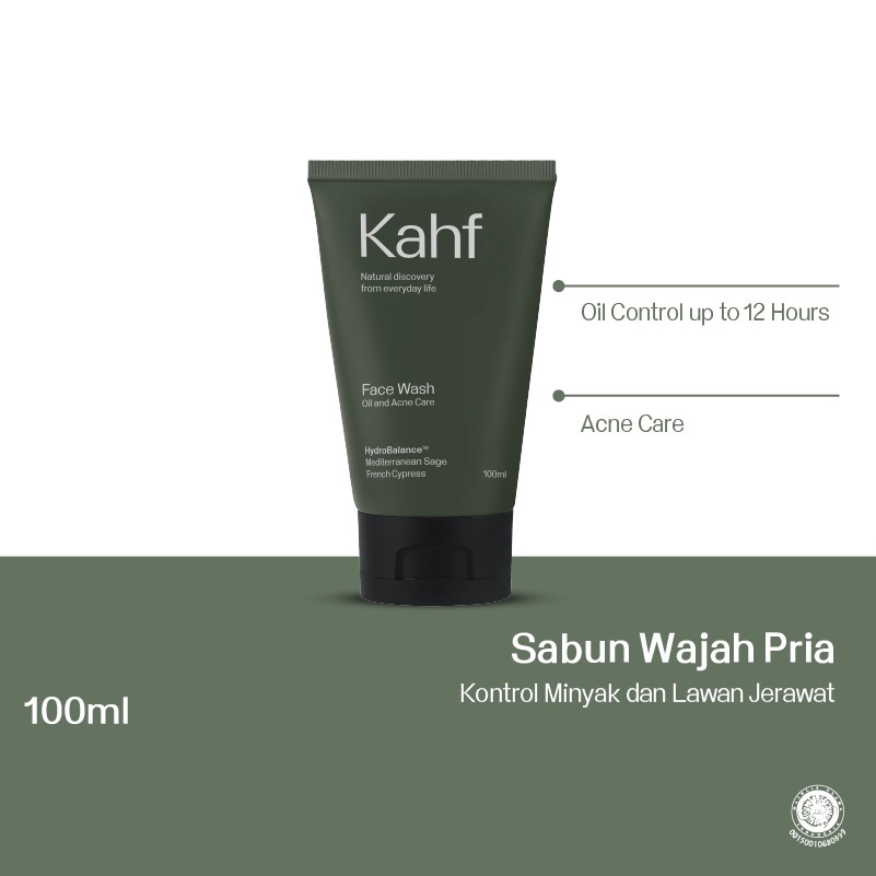 KAHF Oil and Acne Care Face Wash 100ml