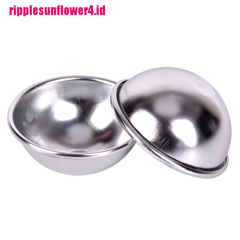 6pcs / set 3pcs Cetakan Bath Bomb Bahan Aluminum Alloy