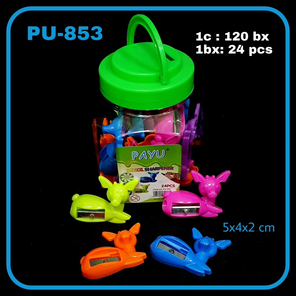 

ILP Rautan Pensil PAYU PU-853 / Rautan / Serutan Pensil / Serutan (24 pcs)