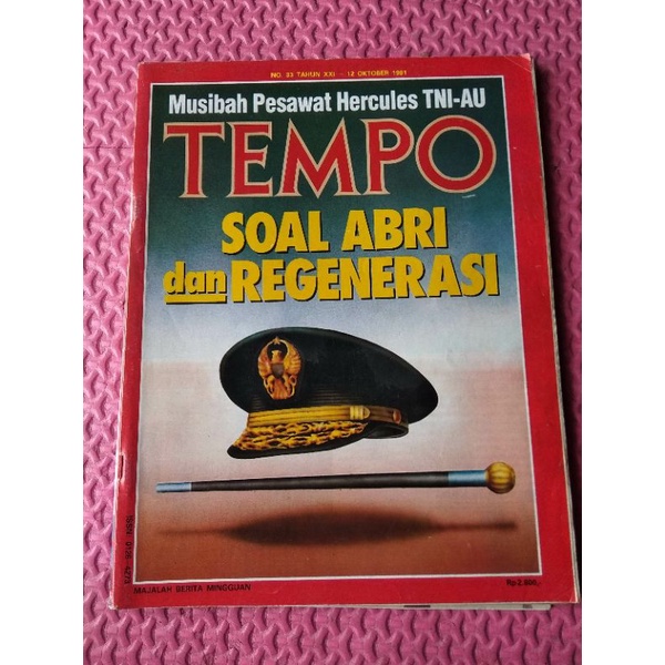 Majalah Tempo Edisi 12 Oktober 1991 No.33