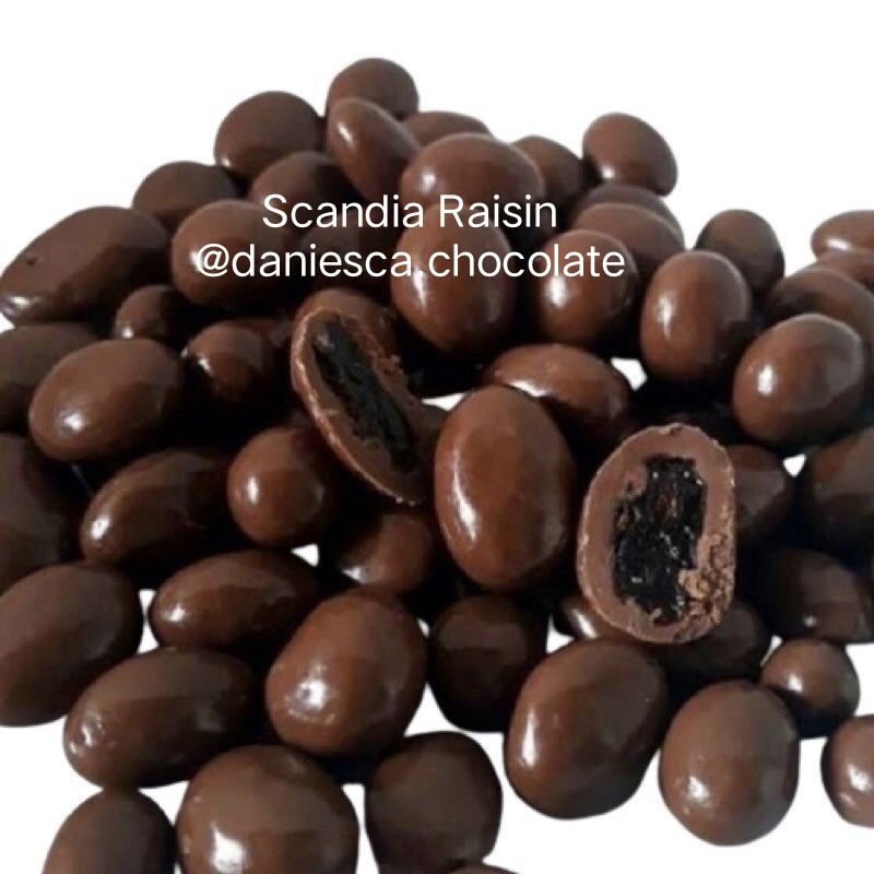 

.500gr coklat scandia raisin milk coklat isi kismis ( ds bgr )