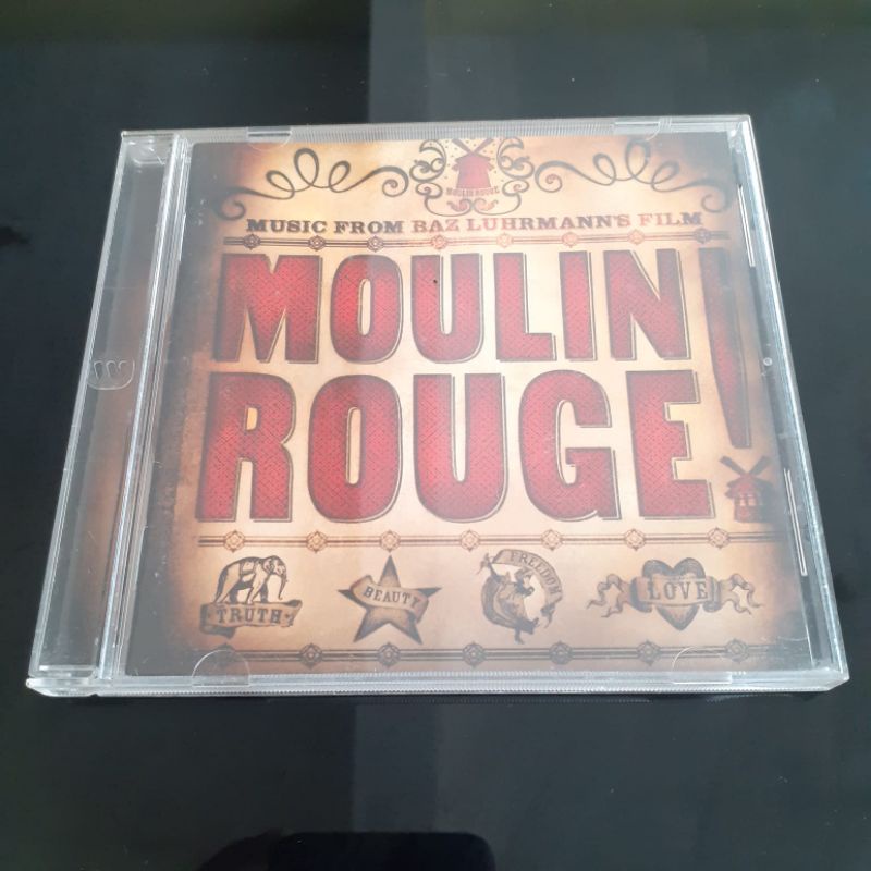 CD OST MOULIN ROUGE - David Bowie Christina Aguilera Massive Attack Beck