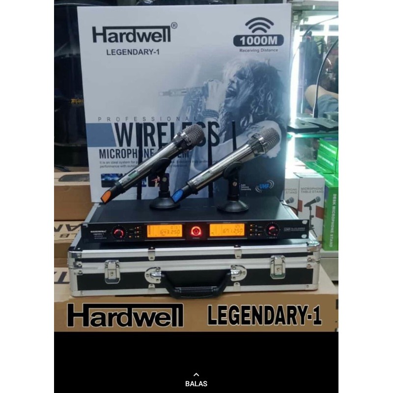 mic wireless hardwell legendary 1