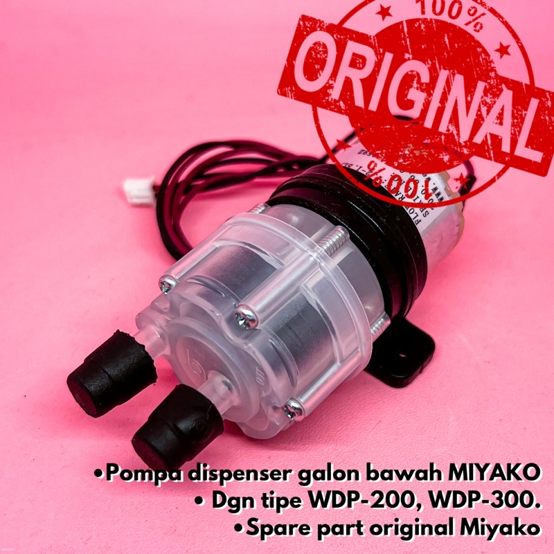 Dinamo Pompa Dispenser Miyako Original Galon Bawah POMPA DISPENSER MIYAKO ORIGINAL UNTUK WDP 200 DAN WDP 300