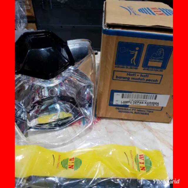 Reflektor lampu depan honda karisma x karisma d win prodak