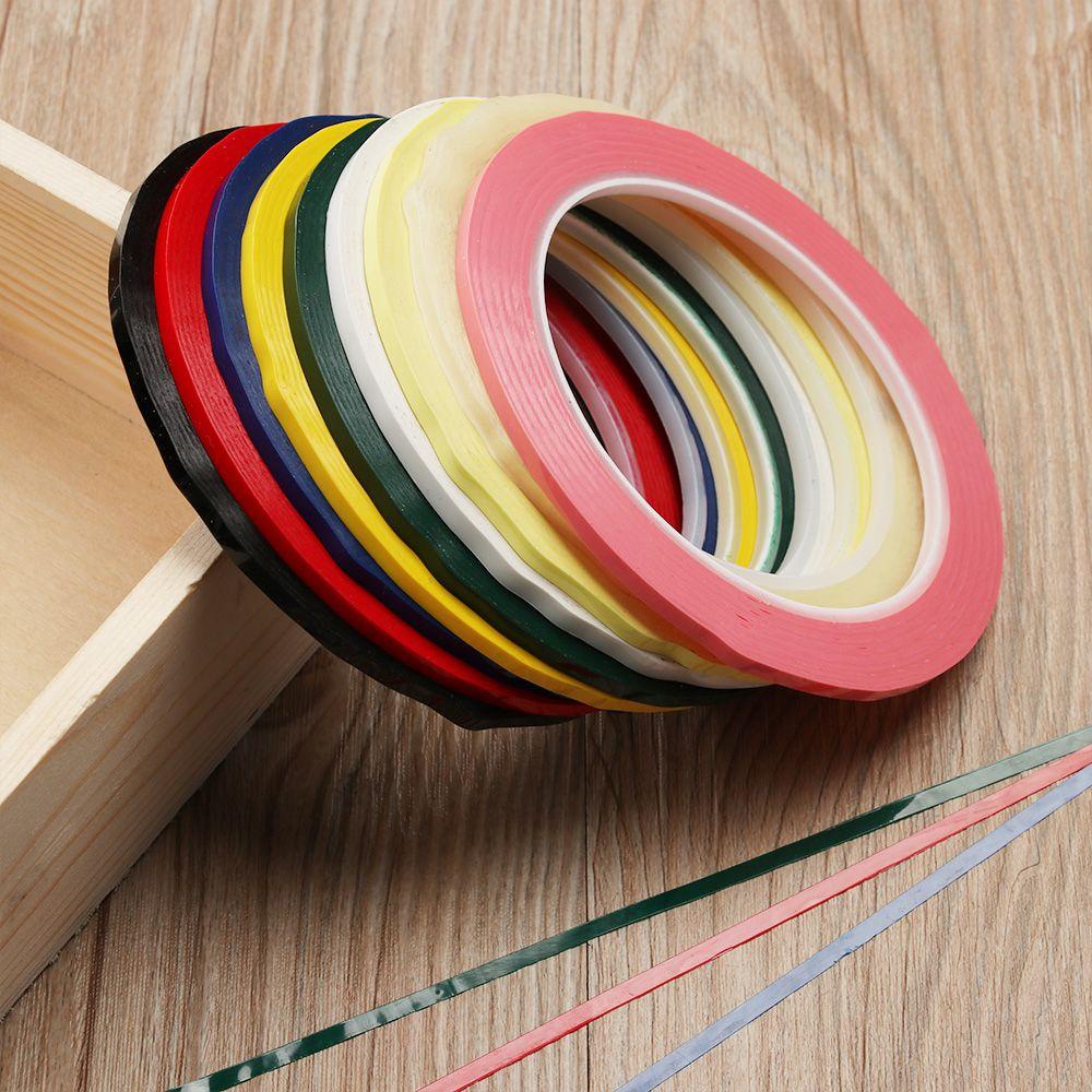 Top 1pcs Tape Posisi Desktop Perekat Multicolor Perlengkapan Kantor Isolasi Tahan Air Ada Jejak Papan Tulis Garis Peringatan